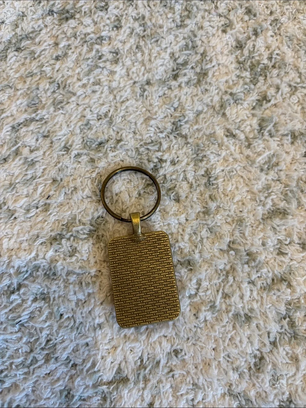 Orange Desert Cactus Cowboy Horse Keychain Brass NWT 2.5”